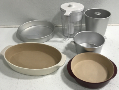 Tin Pans, Cermaic Dishes And More