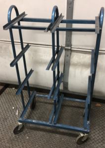 Quad Tiered Rack W/ Wheels