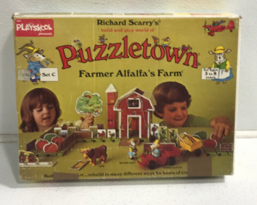 Playskool Puzzletown Farmer Alflfas Farm