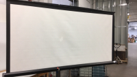 Sharp Projector Screen W/ Stand