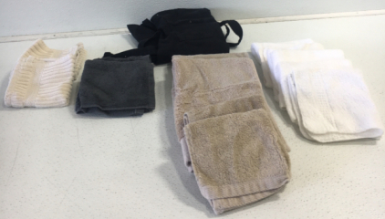 Apron, Hand Towels, Wash Cloths