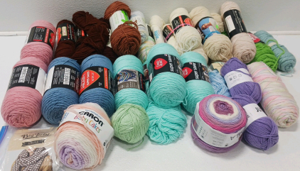 (32) Skeins Of Yarn