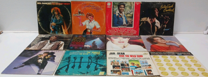 (12) Vinyl Records Including Neil Diamond And Elvis