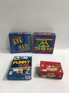 (4) Family Board Games