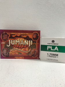 Jumanji Board Game, Hatchbox PLA Polyactic Acid