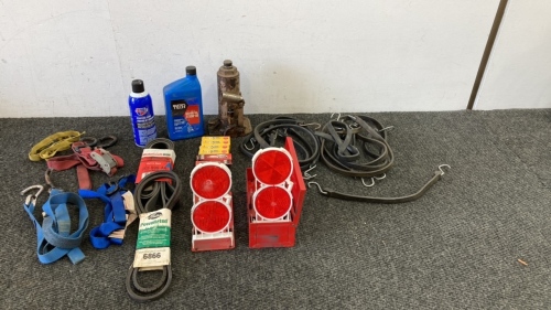 Bottle Jack, Spark Plug And More