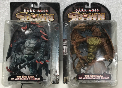 (2) Spawn Action Figures