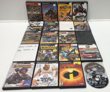 (21) PlayStation 2 Games Including Madden 2003 & The Getaway