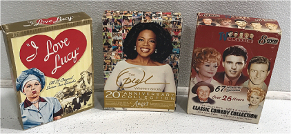 I Love Lucy Season Two, Oprah 20th Anniversary Collection, Classic Comedy Collection, DVDs