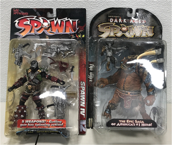 (2) Spawn Action Figures