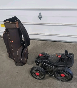 Golf Bag and Caddy