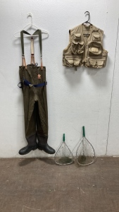 Fishing Wader - Fishing Vest - Nets