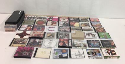 (41) Contemporary Christian And Family and Children Music CDs (20) Christian Music Cassette Tapes