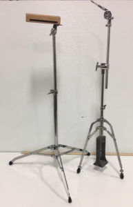 (2) Vintage Pearl Adjustable Percussion Stands