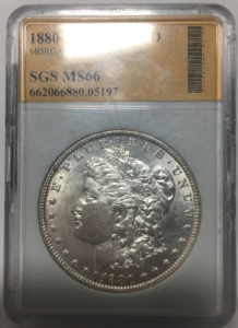 1880 P Morgan Silver Dollar