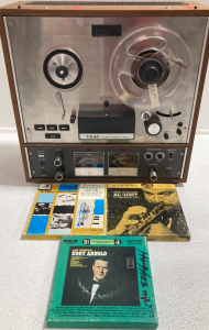 Teac A-4010S Reel to Reel w/ (3) Music Reels