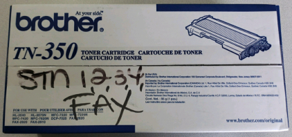 Brother TN-350 Ink Toner Cartridge