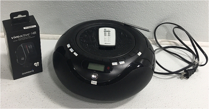 Vitoactive HR Smartwatch, CD Player With Remote