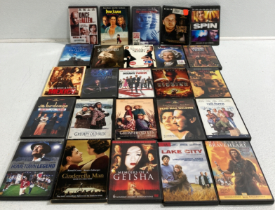 (25) DVD Movies