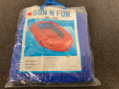 Sun N Fun Vinyl Boat Raft