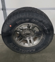 Ford Truck Rim with Wild Country Radial XTX LT265/75R16 Tire