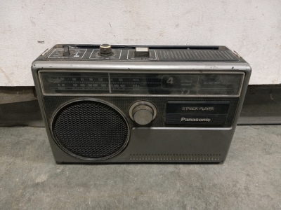 8 Track Player Panasonic