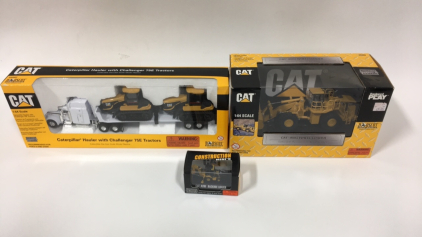 Cat model heavy equipment toy trucks