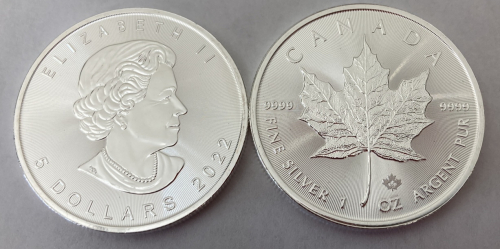 2 Troy Ounces .999 Fine Silver