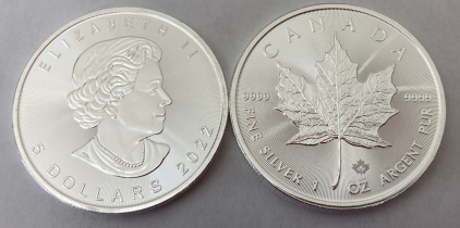 2 Troy Ounces .999 Fine Silver