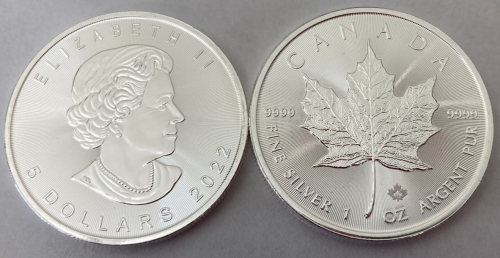 2 Troy Ounces .999 Fine Silver