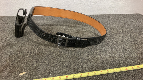 Belt With Holster