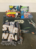 Lot Of Star Wars Blankets