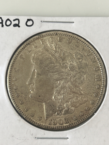 1902-O Morgan Silver Dollar