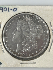 1901 -O Morgan Silver Dollar