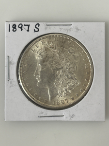 1897 S Morgan Silver Dollar