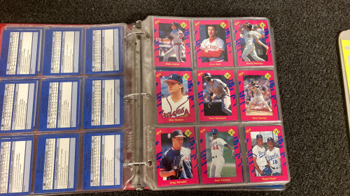 40+ Pages of 1990 Baseball Cards