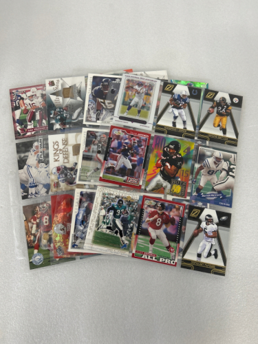 (36) Collectible Football Cards: Manning, Brunell, Harrison, Bettis, James and many other Stars