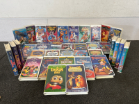 Large Collection of Disney VHS Movies