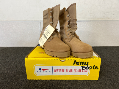 New Army Combat Boots (Hot Weather) Size 9.5 Wide