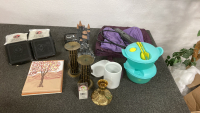 Candle Holders, Tupperware, and More