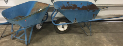 Vintage Wheelbarrows
