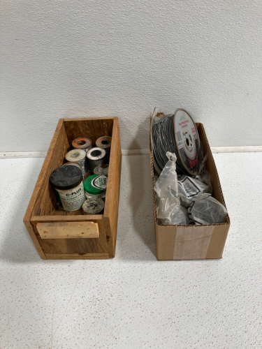 (2) Boxes Of Wire