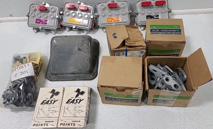 Coaxial Splitters, Window Point, Cat Head Motor Cover, Expansion Plugs, Electrical Parts.