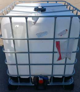275 Gallon Metal Cased Jug