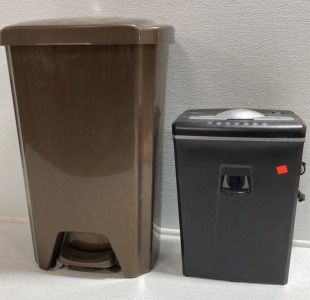 Step Trash Can, Ativa Paper Shredder