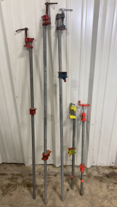 (5) Steel Bar Clamps - SP3