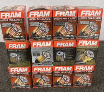 (12) Fram High Mileage Oil Filter