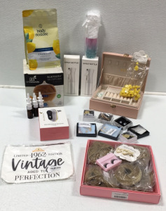 Jewelry Box, Bluetooth Oil Diffuser, Mini Blackhead Remover, & More