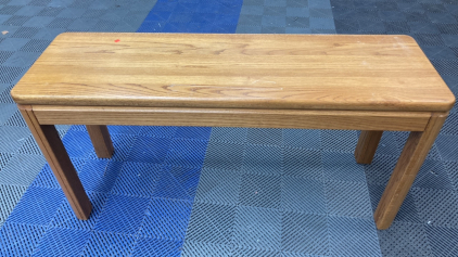 Skinny Wood Table