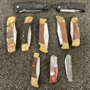 Assorted Pocket Knives